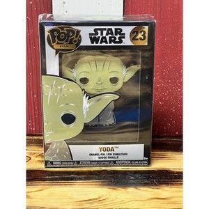 2021 Star Wars: Yoda #23 Funko Pop! Pin New/Sealed